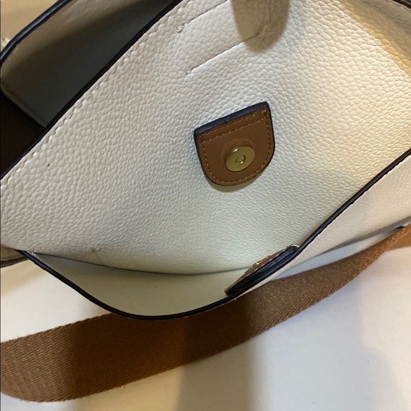Calvin Klein White and Tan Women's Bag - Picture 3 of 9